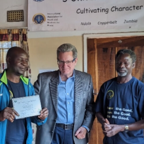 Seminar Ceritificate, Ndola, Zambia